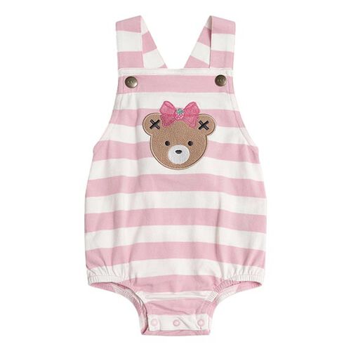 Huxbaby Strawberry Stripe Playsuit